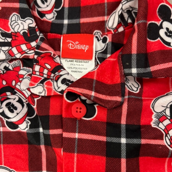 NWT Mickey Mouse Christmas Pajamas - Size 2T - Picture 2 of 5